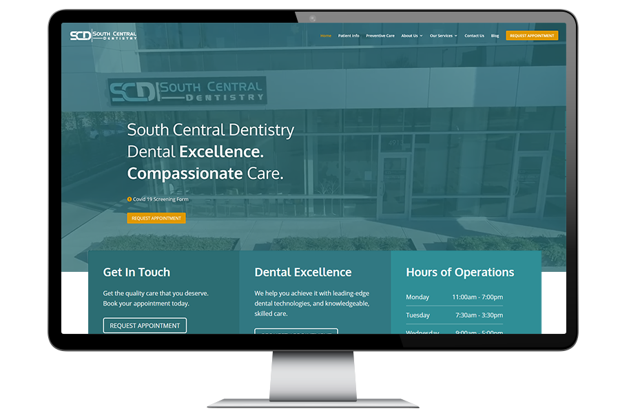 Digital Tea Portfolio - South Central Dentistry